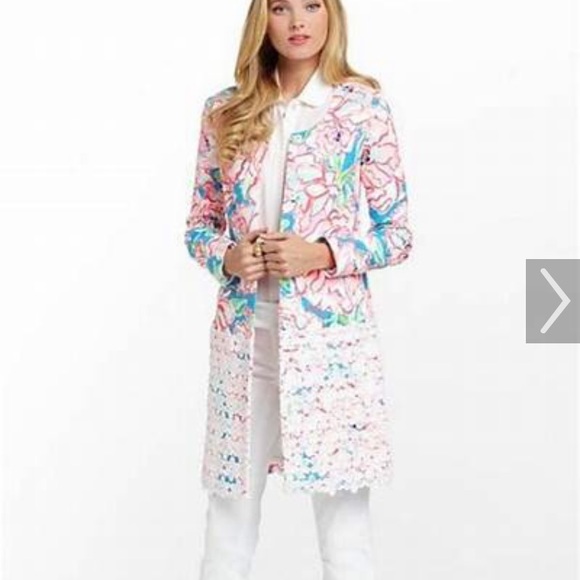 Lilly Pulitzer Jackets & Blazers - NWT Lilly Pulitzer Eddison Coat.